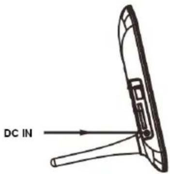 INTENSO PhotoActor - 1) Conectar e Ligar a Moldura de Fotos Digitais - 1