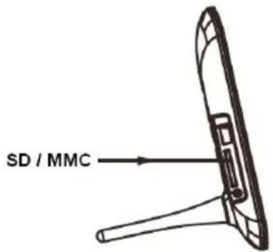 INTENSO PhotoActor - 2) Einlagen von Speicherkarten | Anschlieben von USB Speichermedien - 1