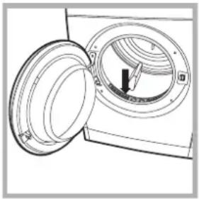 INDESIT IDVA 835 EU - Cleaning the filter after each cycle - 1