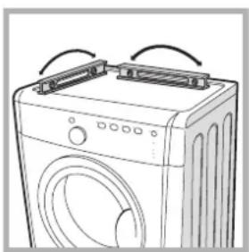 INDESIT IDVA 835 EU - Egalisatie/Nivellering van de droger - 1