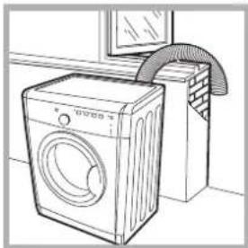 INDESIT IDVA 835 EU - Aération par une fenêtre ouverte - 1