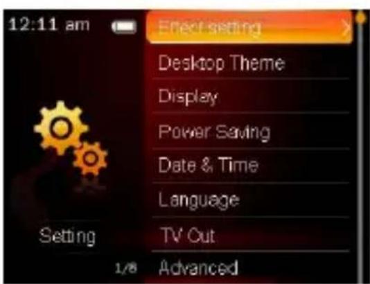 INTENSO Video Shooter - Editing the Player's Settings - 1