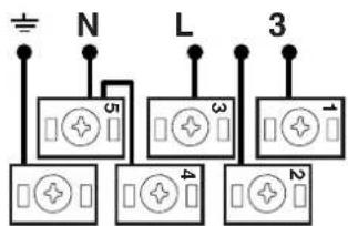 INDESIT KN6C61A(X)NL - Collegamento elettrico Montaggio cavo di alimentazione - 5