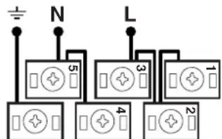 INDESIT KN6C61A(X)NL - Collegamento elettrico Montaggio cavo di alimentazione - 2