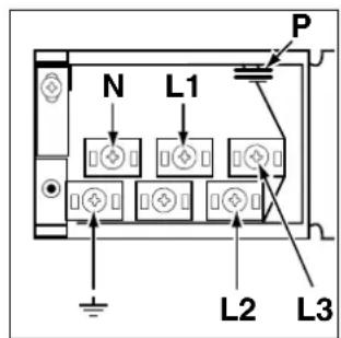 INDESIT KN6C61A(X)NL - Raccordement electrique Montage du cordon d'alimentation - 3