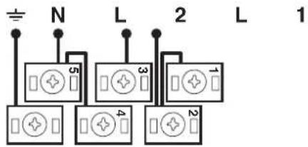 INDESIT KN6C61A(X)NL - Montage des Netzkabels - 4