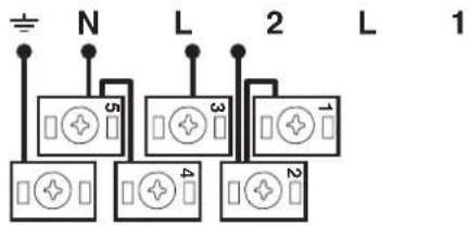 INDESIT KN6C61A(X)NL - Elektrische aansluiting Monteren voedingskabel - 4
