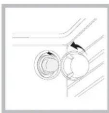 INDESIT KN6C61A(X)NL - Replacing the oven light bulb - 1
