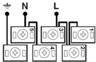 INDESIT KN6C61A(X)NL - 230V~ H05RR-F 3x4 CEI-UNEL 35363 - 1