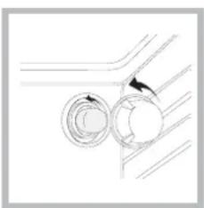 INDESIT KN6C61A(X)NL - Remplacement de l'ampoule déclairage du four - 1