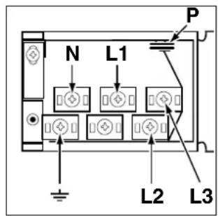 INDESIT KN6C61A(X)NL - Fitting the power supply cable - 3