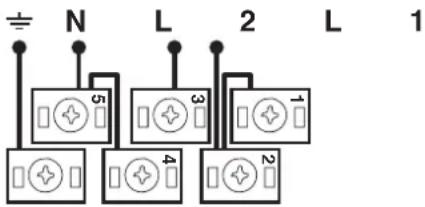 INDESIT KN6C61A(X)NL - 230V~ H05RR-F 3x4 CEI-UNEL 35363 - 3