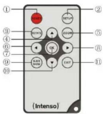 INTENSO WeatherStar - 2) Fernbedienung - 1