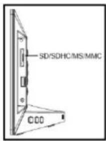 INTENSO WeatherStar - 4) Introducir tarjetas de memoria | Conectar的记忆 USB - 1