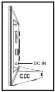 INTENSO WeatherStar - 3) Anschlieben und Einschalten des Intenso Digitalen Fotorahmens - 1