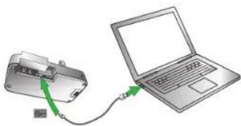 JABRA PRO 9450 - Schritt 5: Anschließen an einen Computer - 1