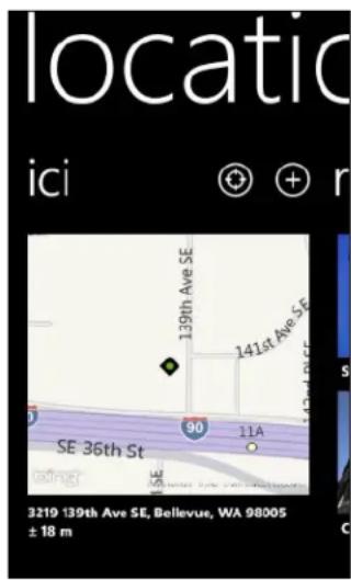 HTC Radar - Ajouter une position comme footprint - 3