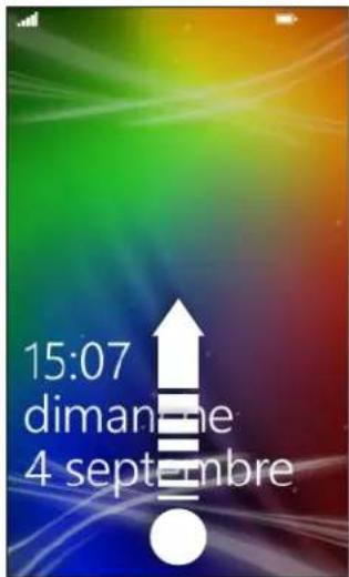 HTC Radar - Déverrouiller l'écran - 1