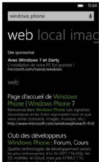 HTC Radar - Rechner sur le Web - 2