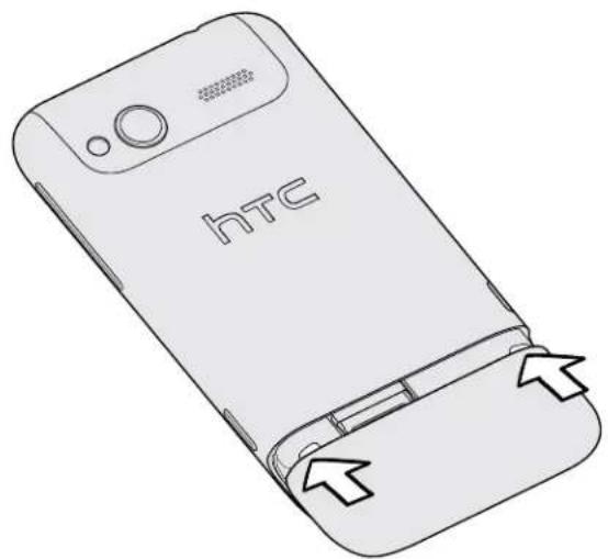HTC Radar - Remetre le capot arrriere - 1
