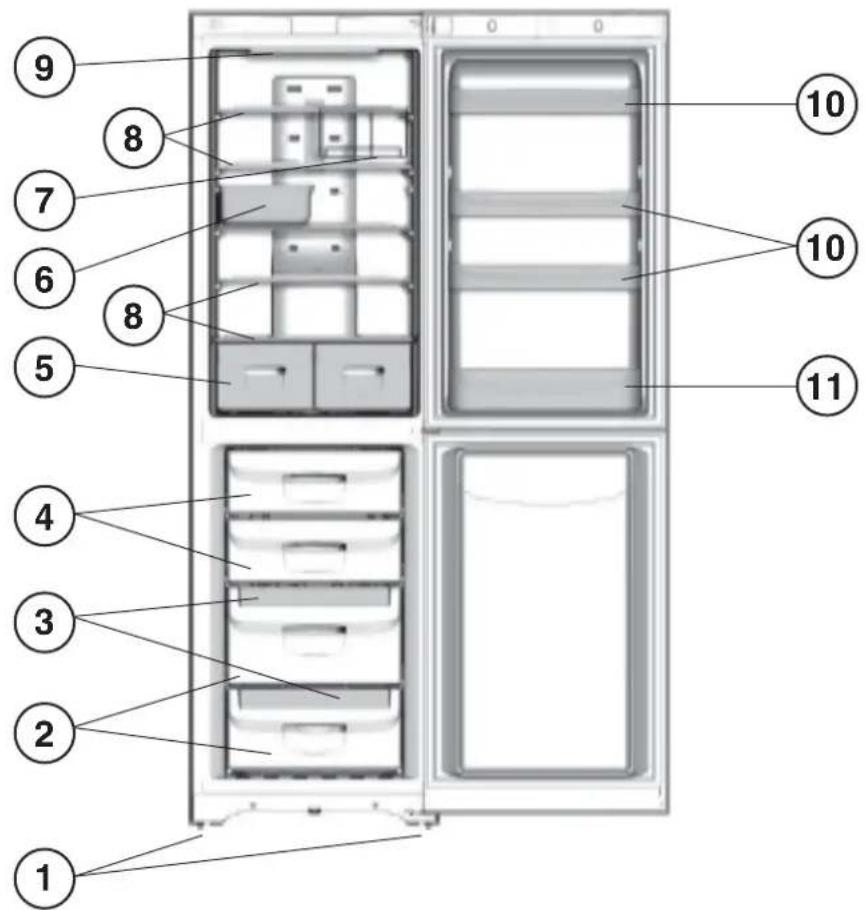 INDESIT BIAA 34 F X H D - Geräteansicht - 1