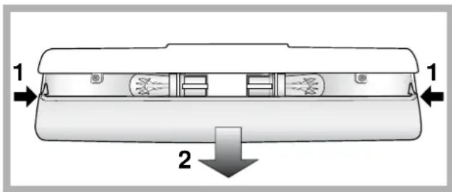 INDESIT BIAA 34 F X H D - Replacing the light bulb - 1