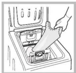 INDESIT IWTE 51251 ECO - CómoAbrirycerrarelcesto - 3