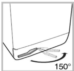 INDESIT IWTE 51251 ECO - Colocacao, deslocamentos - 1