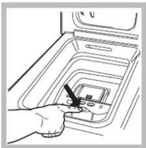 INDESIT IWTE 51251 ECO - Hoe openen en sluiten van de trommel - 2