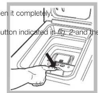 INDESIT IWTE 51251 ECO - How to open and to close the drum - 2