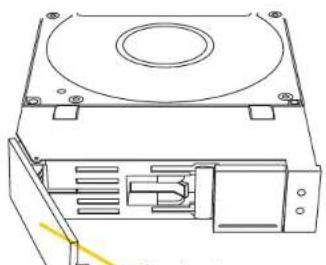 Imation DataGuard R4 - RETIRER LE SUPPORT DE DISQUE - 2