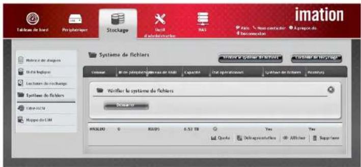 Imation DataGuard R4 - CREER UN SYSTÉME DE FICHIER - 2