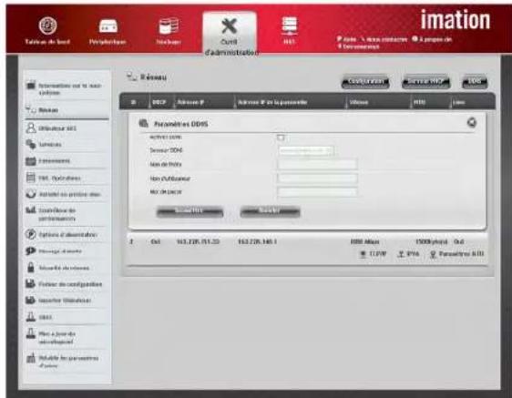 Imation DataGuard R4 - Paramétres DDNS Description - 1
