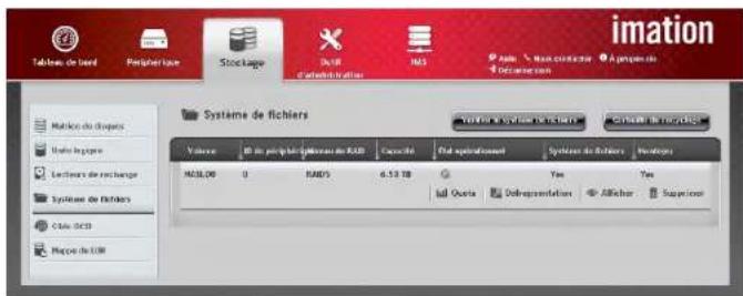 Imation DataGuard R4 - APERCU DU SYSTÉME DE FICHIERS - 1