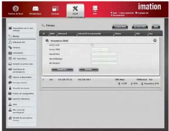 Imation DataGuard T5R - Paramétres DDNS Description - 1