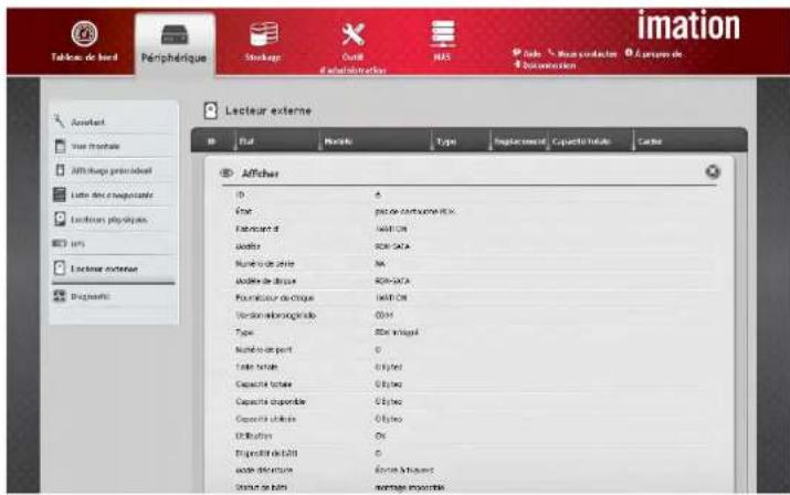 Imation DataGuard T5R - GESTION D'UN LECTEUR EXTERNE - 1