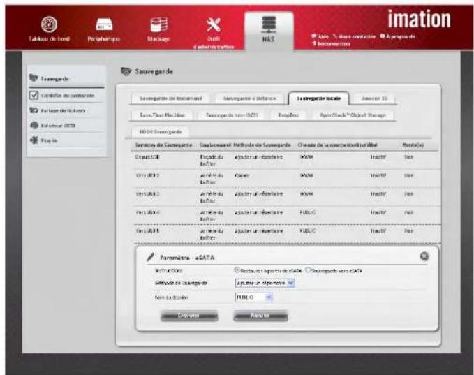 Imation DataGuard T5R - RESTAURATION DEPUIS UN PERIPHÉRIQUE ESATA - 1