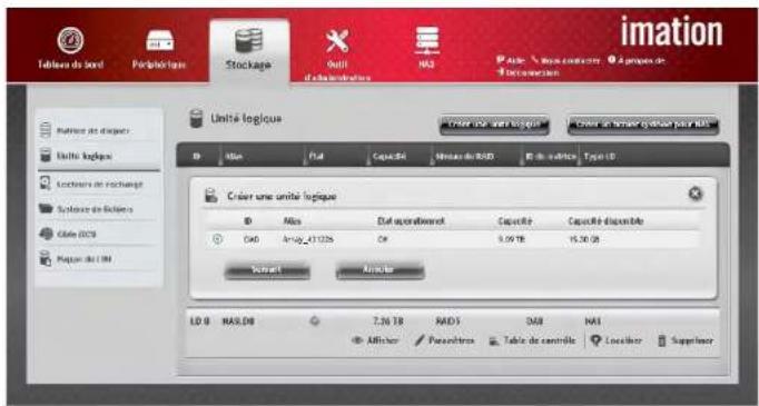 Imation DataGuard T5R - CREER DES UNITES LOGIQUES - 2