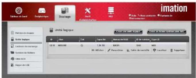 Imation DataGuard T5R - CREER DES UNITES LOGIQUES - 1
