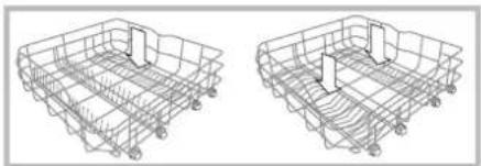 INDESIT DFP 2731 NX EU - Lower rack - 1