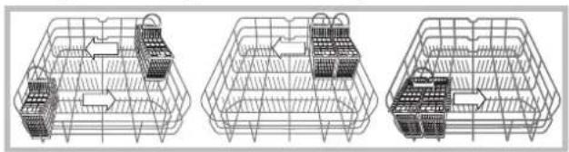 INDESIT DFP 2731 NX EU - Panier à couverts - 2