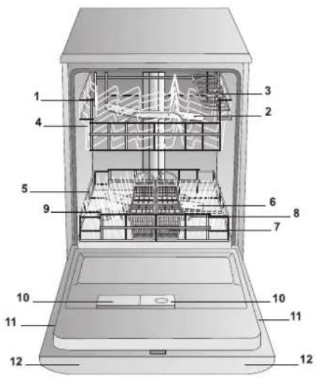 INDESIT DFP 2731 NX EU - Visão de conjunto - 1