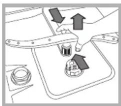INDESIT DFP 2731 NX EU - Nettoyer les bras de lavage - 2