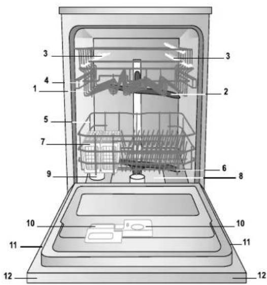 INDESIT DFP 2731M NX EU - Vista de conjunto - 1
