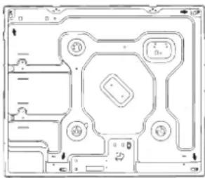 HOTPOINT-ARISTON PC 604 (WH)HA - Schema voor de bevestiging van de haken - 4