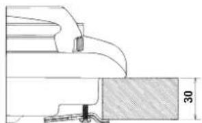 HOTPOINT-ARISTON PC 604 (WH)HA - Fitting the appliance - 4
