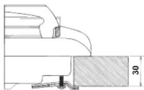 INDESIT PIM 631 AS (IX) - Hook fastening diagram - 5