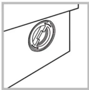 INDESIT PWE 81271 W (EU) - Kaαρισμός Ψης αντλίας - 2