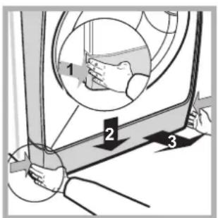 INDESIT PWE 81271 W (EU) - Para acceder a la precamara: - 1
