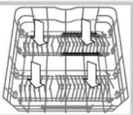 HOTPOINT-ARISTON LFTA+ H2141 HX - Cesto inferior y cesto para cubiertos - 4
